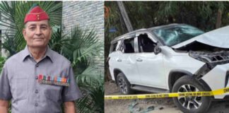 युवकों में विवाद के दौरान हुई गोलीबारी, सैर कर रहे रिटायर्ड ब्रिगेडियर को लगी, इलाज के दौरान मौत A dispute between youths resulted in a shooting that struck a retired brigadier who was out for a walk and died during treatment.