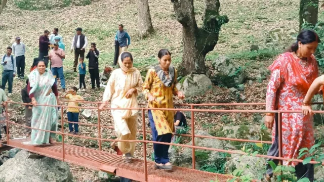 The government did not listen, so the public representative built a bridge for Sirodi village at his own expense. The government did not listen, so the public representative built a bridge for Sirodi village at his own expense.