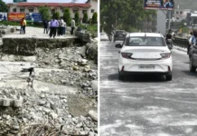 धंस गई नंदा की चौकी की पुलिया, आनन-फानन में खोला गया मुख्य पुल Dehradun: Culvert at Nanda ki Chowki collapses; main bridge opened in a rush.